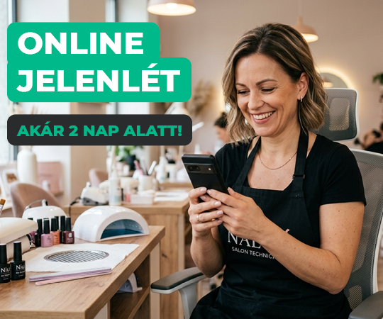 Online jelenlét – vállalkozói példa 1